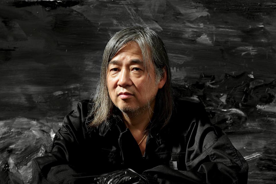 Yan pei ming foto del pintor chino nacido en Shangai
