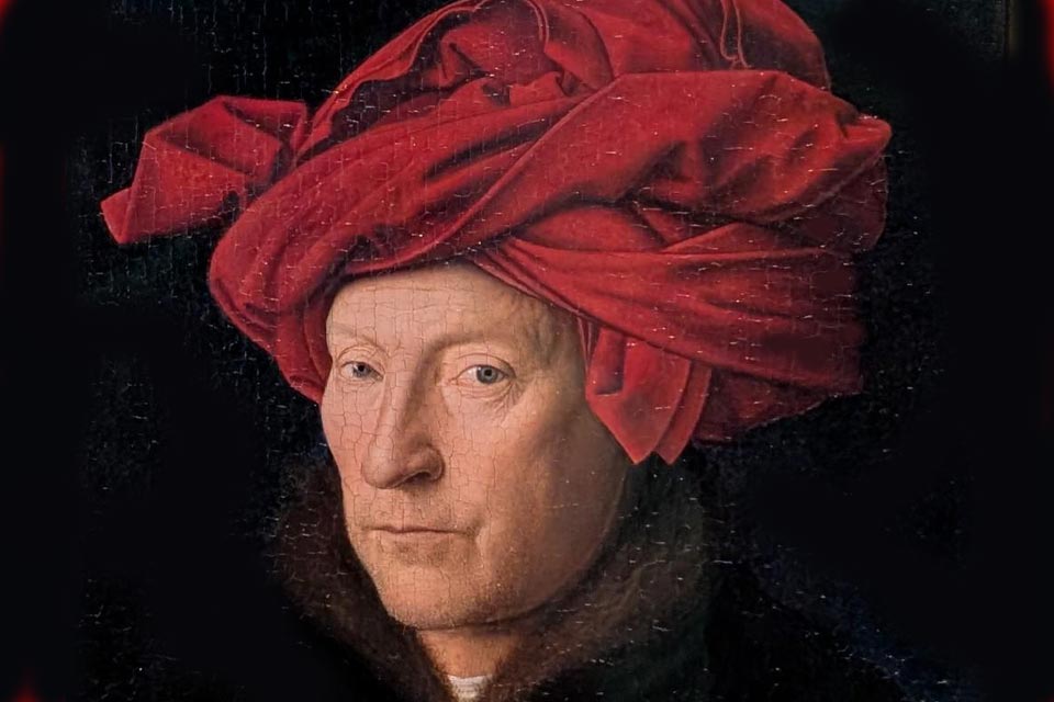 Jan van Eyck (c. 1390-1441) es el pilar indiscutible de los Primitivos Flamencos y el pintor que cambió las reglas del arte en el norte de Europa. Aunque no inventó técnicamente la pintura al óleo, sí la perfeccionó de tal manera que logró un nivel de detalle, brillo y realismo óptico que parecía auténtica magia para sus contemporáneos