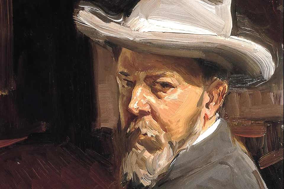 Retrato al óleo de Joaquín Sorolla