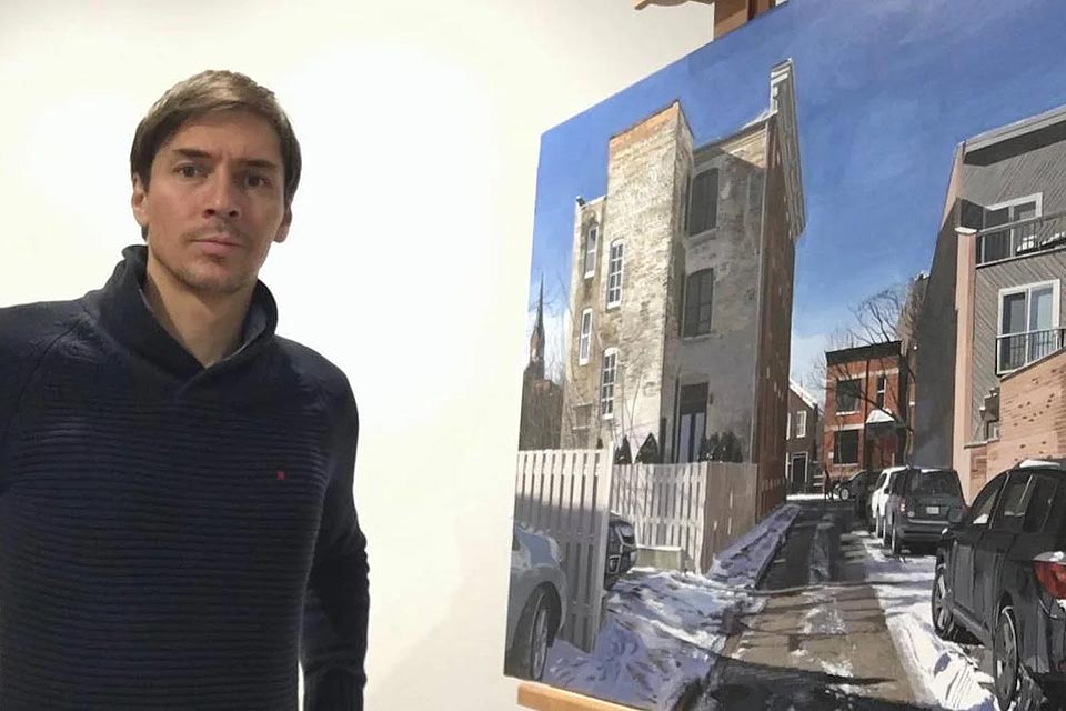 . Plaza de Zorrilla (2024) Un cuadro de un enorme valor sentimental y local para el artista. Fue pintado expresamente para la portada del especial del 170 aniversario del prestigioso diario El Norte de Castilla. En él plasma el corazón neurálgico de Valladolid: la Plaza Zorrilla